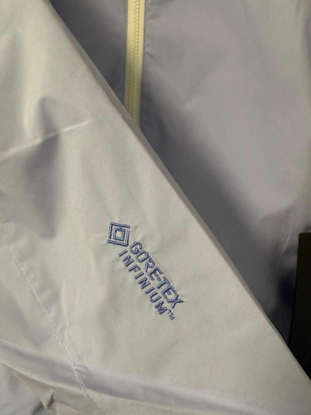 NWT Arc'teryx Kadin Hoody Gore-Tex Infinium Softshell Jacket Blue S Outdoor - Picture 6 of 16